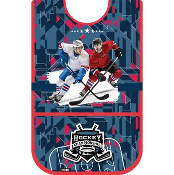 Dětská zástěra Junior Dětská zástěra/pončo do výtvarné výchovy – hokej (JUNIOR S8)