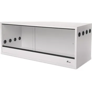 Terárium Diversa Dřevěné terárium 100 x 40 x 40 cm - Bílá