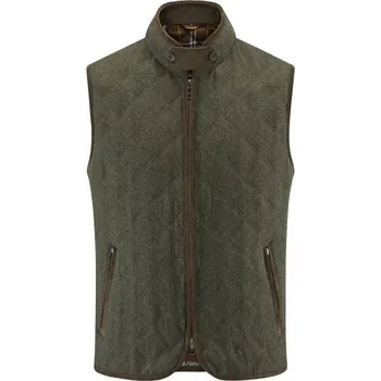 Pánská vesta ALAN PAINE - Richmond prošívaná vesta pánská Olive Zelená 5XL