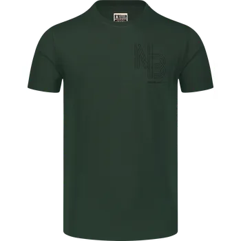 Pánské triko NORDBLANC GOODWILL NBSMT8161 TMAVĚ ZELENÁ XXXL