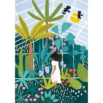 Plakát Plakát, Obraz - In the Green House, Bea Muller