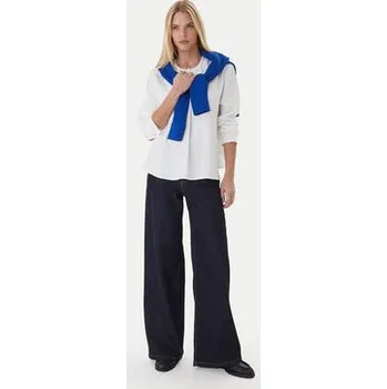 Dámská halenka Tommy Hilfiger Halenka WW0WW47339 Bílá Relaxed Fit 40