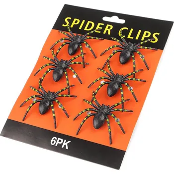 Pavouk Halloween, barva černá