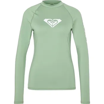 Dámské plavky tričko Roxy Whole Hearted LS - GHZ0/Basil XL