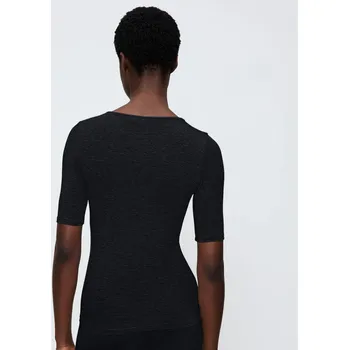 Beauty Layers SSL Top Wool - BLACK - TRIUMPH BLACK - TRIUMPH L