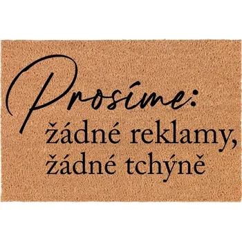 Rohožka Kokosová Vstupní Rohožka Dekorativní | Veselý Dárek Bez Reklam