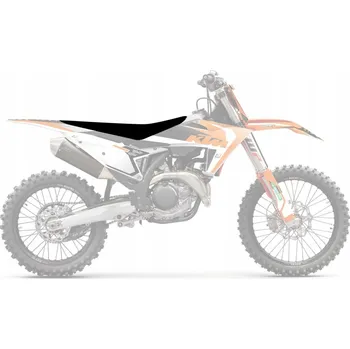 Moto sedlo BLACKBIRD POTAH / OBAL NA SEDADLO KTM SX 85 '25 PIRAMID ČERNÁ BARVA