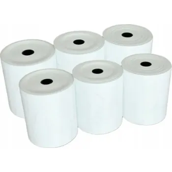 Kotouček do pokladny a tiskárny štítků TERMO ROLKY 80mm x 50m pro pokladny a fiskální tiskárny 80/50, 6 ks
