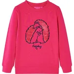 vidaXL Dětská mikina jasně 104 [13535] Barva: Růžová