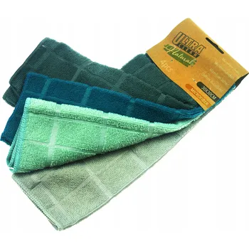 Utěrka Utěrka polyester Ultra Clean v balení 4 ks, vícebarevná
