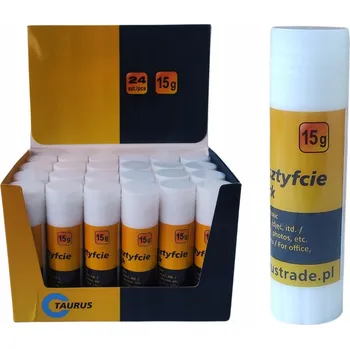 Kancelářské lepidlo Lepidlo v tyčince Taurus PVA 15 g