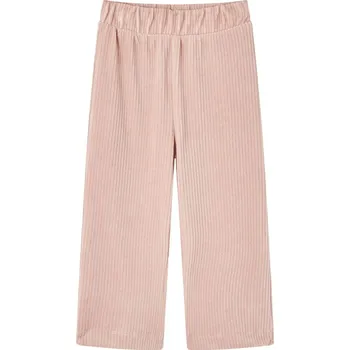 Chlapecké kalhoty vidaXL Dětské manšestrové kalhoty námořnicky modré 104 [14075] Barva: Světle růžová