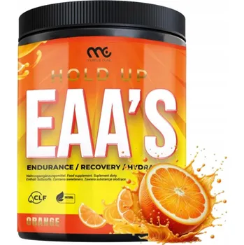Aminokyselina EAA Prášek MUSCLE CLINIC HOLD UP EAA Muscle Clinic 400 g pomeranč