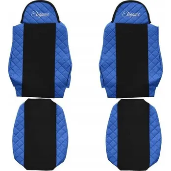 Potah sedadla Potah na celou sadu sedadel F-core umělá kůže a velur, univerzální