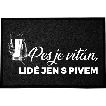 Rohožka Hotová gumová kokosová rohožka 40 x 60 cm