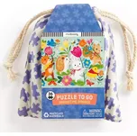 Mudpuppy Puzzle Jarní průvod v látkovém pytlíku 36 dílků