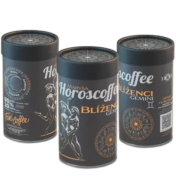 Káva Fixi Horoscoffee – Blíženec – káva dle znamení horoskopu zrnková / papírová tuba / 500 g