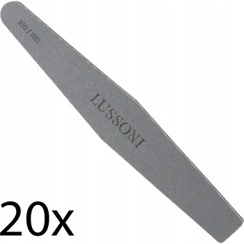 Ruční Pilník Lussoni , papírový kosočtverec, šedý