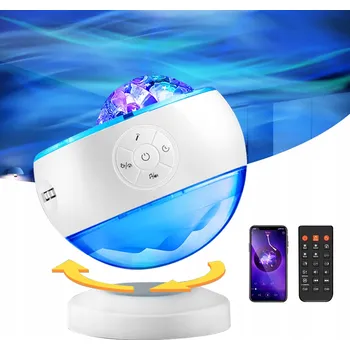 Projektor PROJEKTOR NOČNÍ OBLOHY NOČNÍ NOČNÍ LAMPA PROJEKTOR PRO DĚTI 3D + DÁLKOVÉ OVLÁDÁNÍ