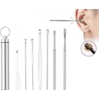 Zařízení na čištění uší Deni Carte, sada 7 kusů