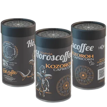 Káva Fixi Horoscoffee – Kozoroh – káva dle znamení horoskopu zrnková / papírová tuba / 250 g