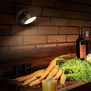 Svítidlo OSRAM LED akumulátorové nástěnné světlo NIGHTLUX ROUND, černá, touchdim LED 1,8 W celkem