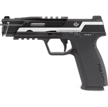 Airsoftová zbraň G&G Airsoftová pistole Piranha TR, plyn, blowback (GBB) - Dual Tone