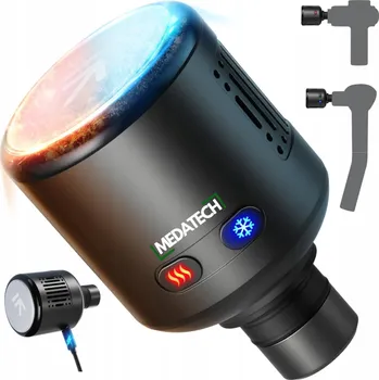 Masážní přístroj ZAHŘÍVACÍ NÁSTAVEC PRO MASÁŽNÍ PISTOLI MASÁŽNÍ PISTOLE
