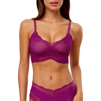 Podprsenka Triumph vyztužená podprsenka fialová velikost M