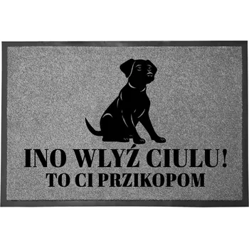 Rohožka Hotová gumová kokosová rohožka 40 x 60 cm