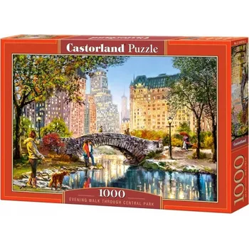 Puzzle Puzzle Castorland 1000 dílků Puzzle 1000 Večerní procházka Central Parkem