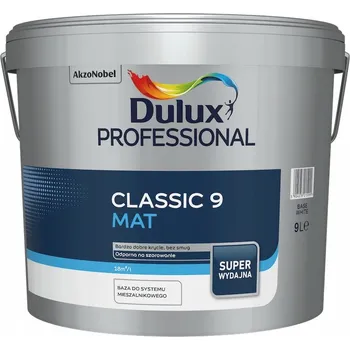 barva na zeď CLASSIC 9 Baza W 0,9L DULUX Professional