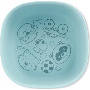 Silikonová miska Skip Hop modrá