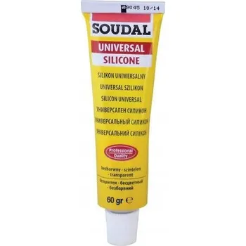 stavební silikon SOUDAL Univerzální silikon 60g bezbarvý