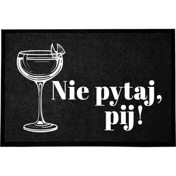 Rohožka Hotová gumová kokosová rohožka 40 x 60 cm