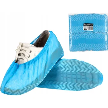 Návleky na boty nízké REIS netkané textilie 100 ks modré