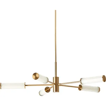 Aromas Ison LED závěsné svítidlo stmívatelné Zlatá