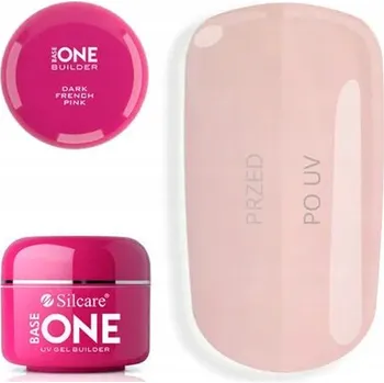 Lak na nehty Silcare Base One Gel Dark French Pink 50g
