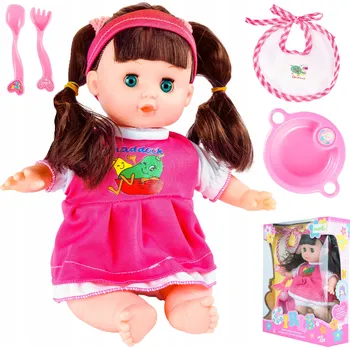 Panenka PANENKA KE KRMENÍ A ČESÁNÍ + BRYLÍK A MISKA