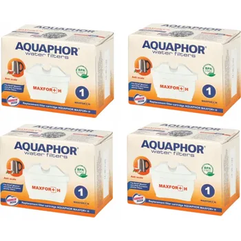 vodní filtr Filtr Aquaphor Maxfor+ H pro tvrdou vodu do filtrační konvice, 4 ks