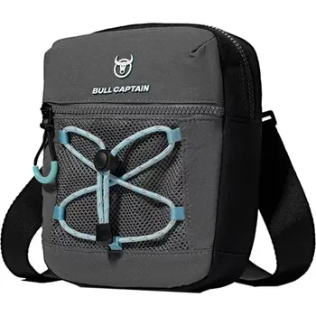 Bullcaptain sportovní taška přes rameno Mazas Šedá