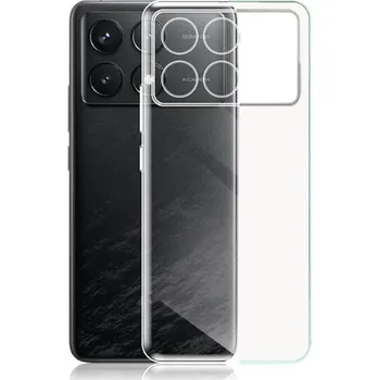 Silikonový kryt pro Xiaomi POCO X6 Pro 5G - Průhledný