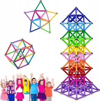 ostatní stavebnice STAVEBNICE STAVEBNICE, SADA 204 dílků