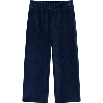 vidaXL Dětské manšestrové kalhoty námořnicky modré 104 [14075] Barva: Námořnická modř