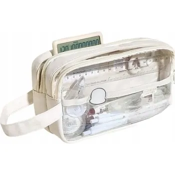 Penál ŠKOLNÍ PENÁL VELKÝ PROSTORNÝ KOSMETICKÁ TAŠTIČKA