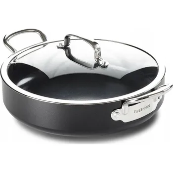 Hrnec GreenPan hrnec na vaření a smažení, pánev 30 cm, 4,8 l, indukční plyn