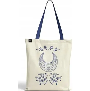 BAVLNĚNÁ TAŠKA SLOVANSKÝ MOTIV LUNULA TOFA TOVE, 38X41 CM