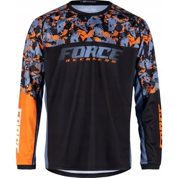 Cyklistické oblečení Cyklistický dres Force M černý