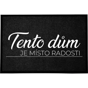 Hotová gumová kokosová rohožka 40 x 60 cm