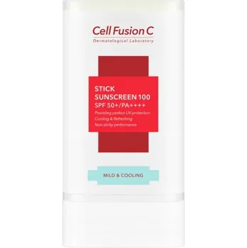 Přípravek na opalování CELL FUSION C AQUATICA STICK SUNSCREEN SPF 50+ / PA++++ Opalovací tyčinka 19 ml